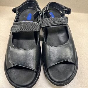Wolky Black Sandals for Women